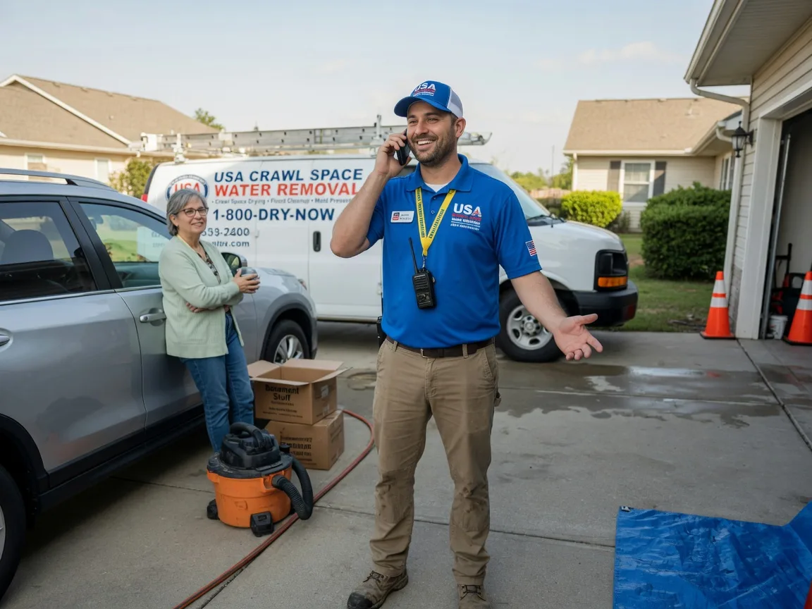 Crawl Space Water Removal Vienna, MD FAQs